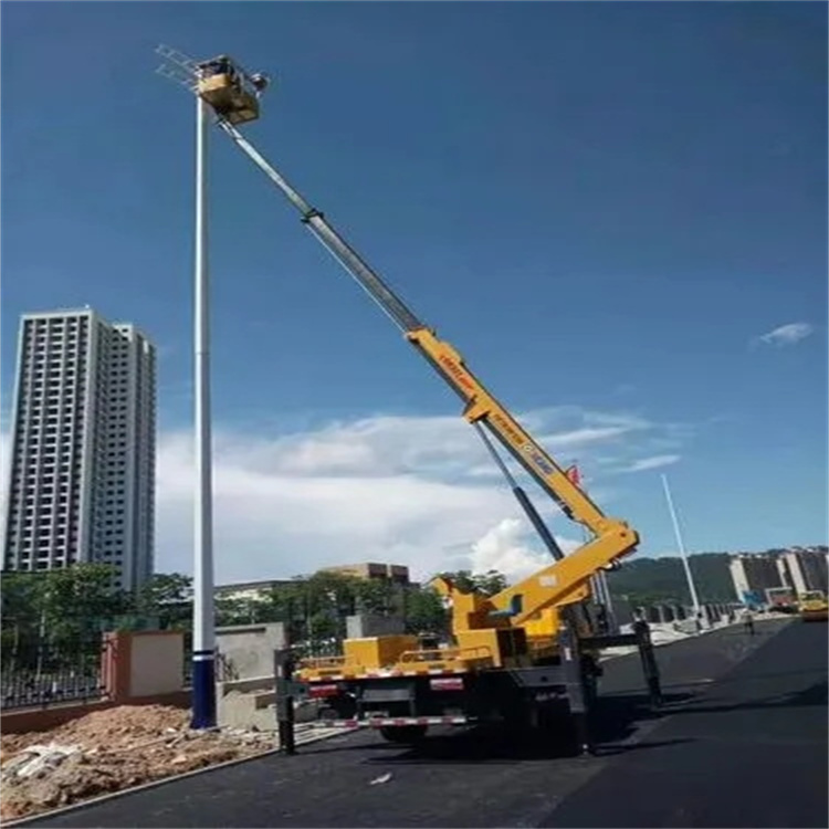 开平维修路灯的曲臂升降车出租